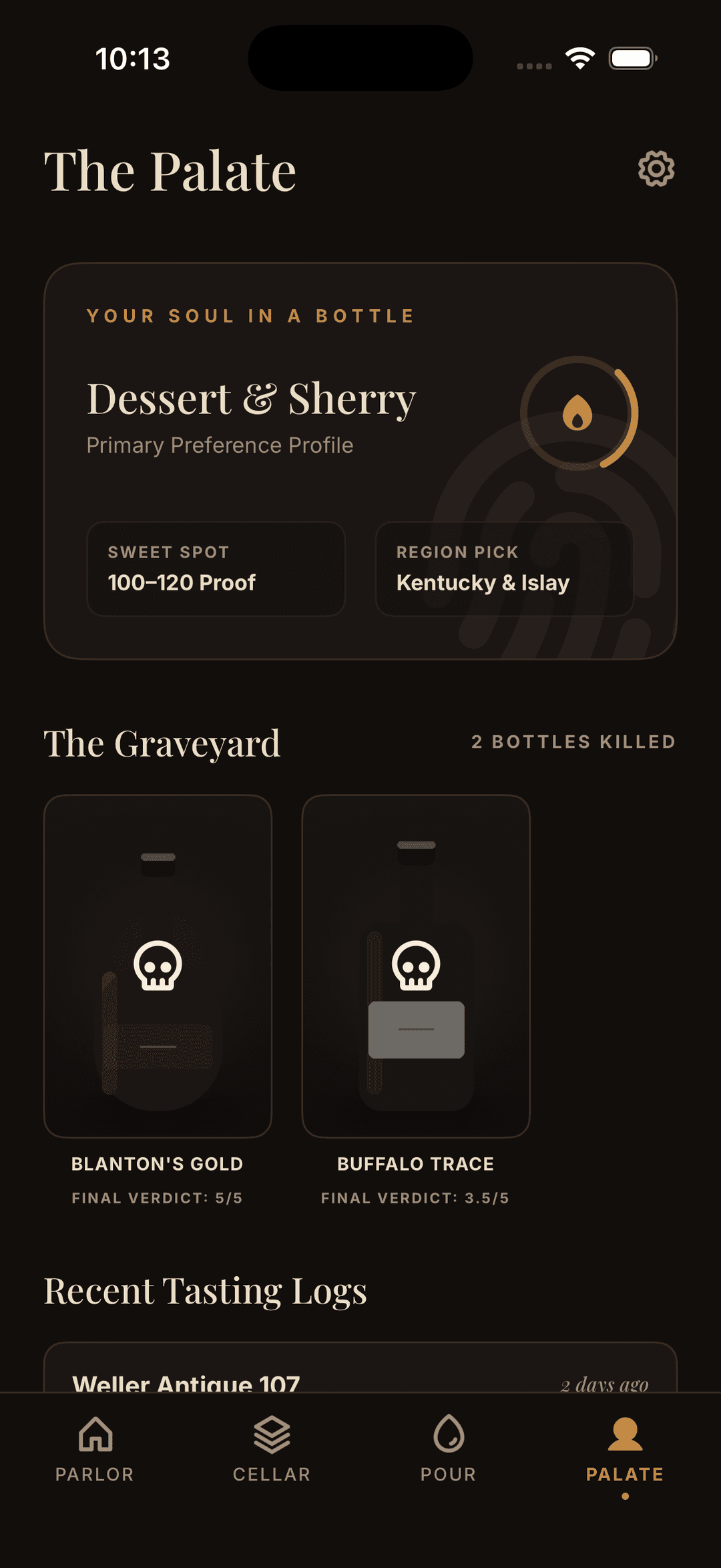 The Palate profile